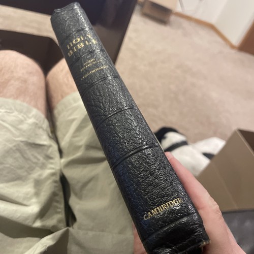 Cambridge holy bible indexed - cambridge,