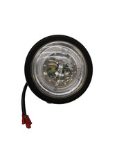 6.5'' LED Motorcycle Halo DRL LED Headlight Black Untested   B5  G181