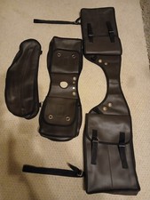 Western saddlebag set. Brown