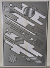 Card Front Die - Geometric
