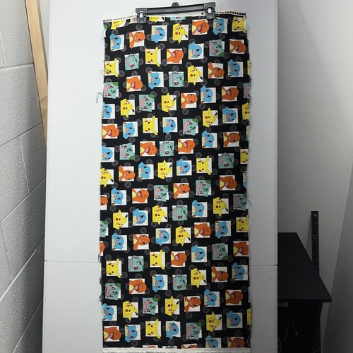 Pokemon cotton fabric - cotton, by