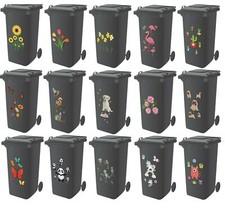 Decorative wheelie bin - a4,