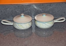 Denby Peasant Ware 2 x lidded