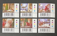 GUERNSEY 2003 MNH CHRISTMAS THE NIGHT BEFORE CHRISTMAS POEM SET  WITH MARGINS
