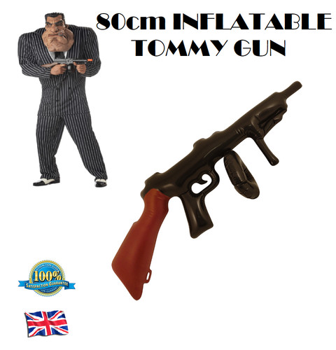 80cm inflatable tommy gun - tommy,