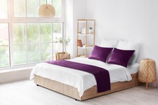 Plush Velvet Bed Runner ,Throw