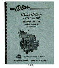 Atlas 10" Lathe Quick Change
