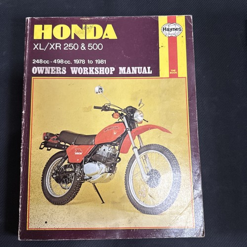Honda 250 500 78 - 500, 78-81