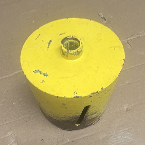 Large yellow hole cutter - hole,