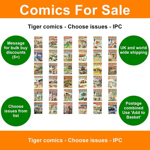 Tiger comics choose issues - tiger,