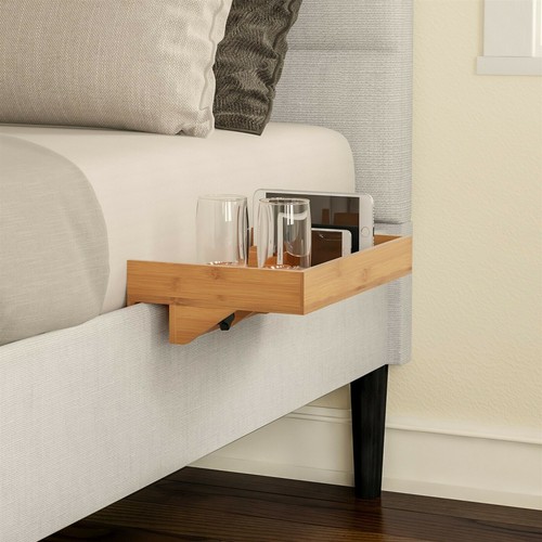 Wooden bamboo bed - bed, frame