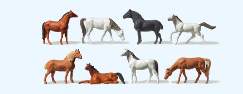 Preiser 88578 horses - preiser,