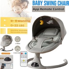 Bluetooth Electric Baby Swing