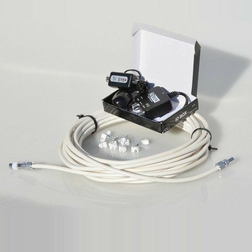 30m white rg6 coax cable - rg6, +