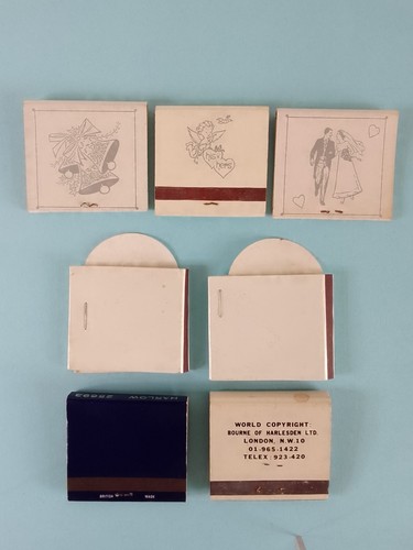 Vintage matchbooks 7 - , ×7