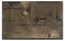RPPC As Is! Horse Drawn