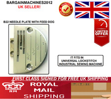  B22 NEEDLE PLATE W/FEED DOG