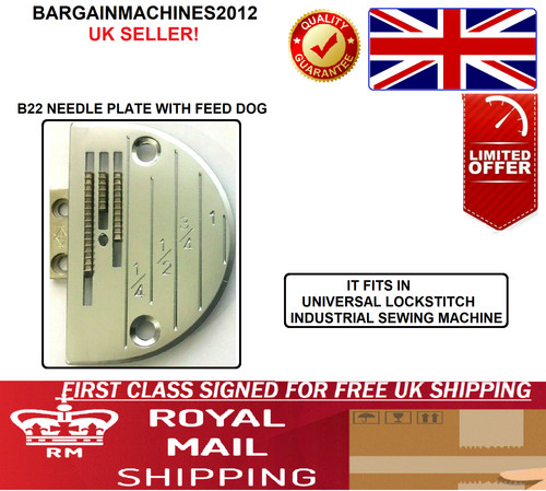 B22 needle plate feed - b22,