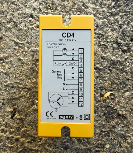 Somfy cd4 control module - module, 1