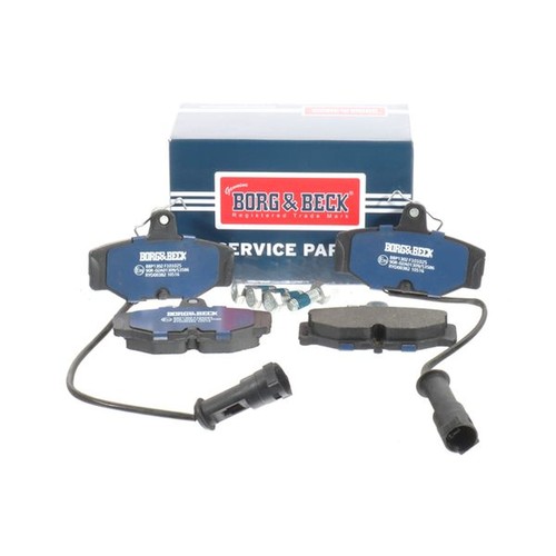 Borg beck rear brake pad - borg, set