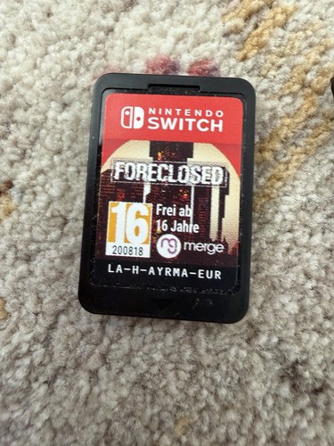 Foreclosed nintendo switch - foreclosed,