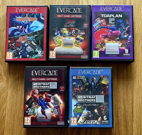 Evercade game bundle - evercade, x5