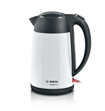 Bosch DesignLine TWK3P421GB SS Kettle 1.7L 3000W White  Fast Boil Quiet