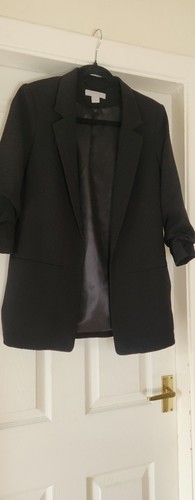 Size m black blazer - 8/10,