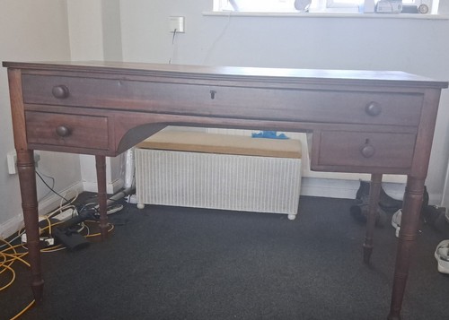 Desk antique wood - antique,