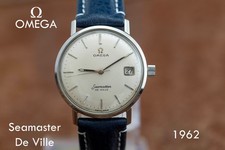 OMEGA SEAMASTER DE VILLE CALENDAR 1962 - TOP VINTAGE FULLY SERVICED CAL.610