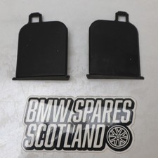 PAIR BMW E36 CONVERTIBLE CABRIO HARDTOP MOUNTING TRIM CAP COVER BLACK