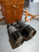 WWI Era Lumiere Paris War Office Model Binoculars / Field Glasses with Case