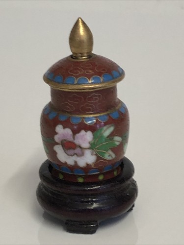 Miniature oriental enamel - miniature,