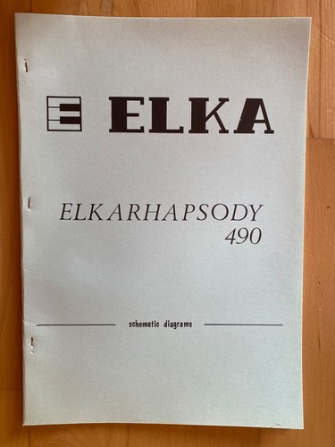 Elka rhapsody 490 - rhapsody,