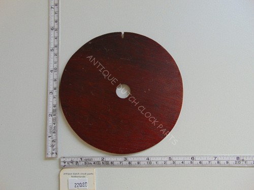 Original round wooden back - original,