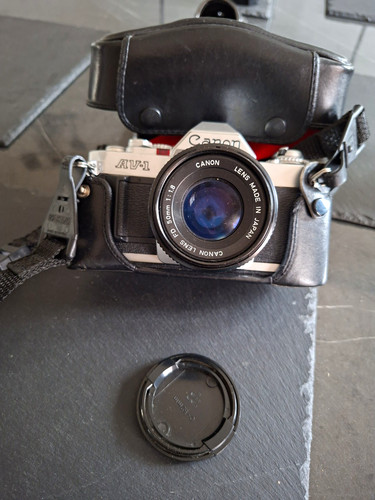 Canon silver 35mm slr - canon,