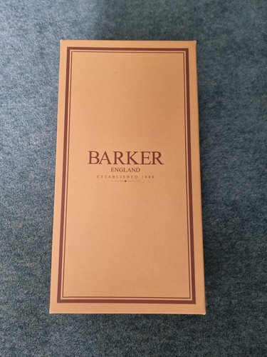 Barker men leather black - men's,
