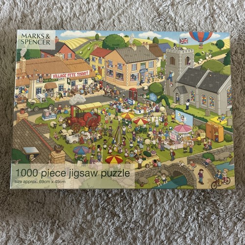 1000 piece village fete - m&s,