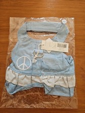 Denim Dress Harness For A Tiny