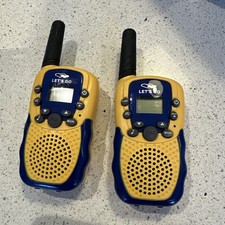 Lets go walkie talkies yellow