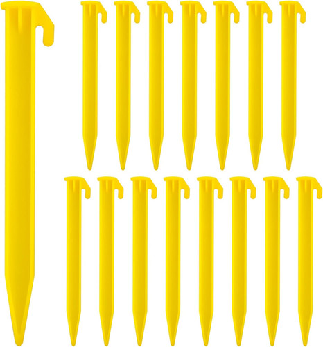 Pcs plastic tent stakes 7 - 16, stakes,5.7