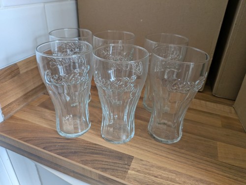 Coca cola glasses - coca-cola, x6