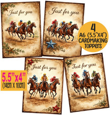 Horse Racing Card Toppers