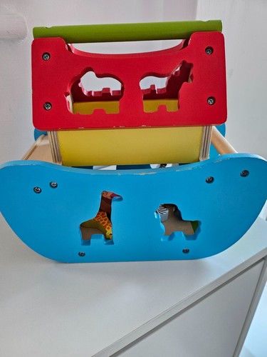 Smyths wooden noah ark with - noah's,