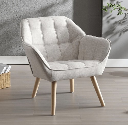 1pc linen fabric lounge tub - 1pc,