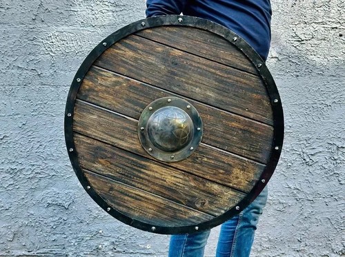 Viking wooden shield - viking, replica