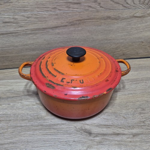 Creuset vintage cast - creuset, iron