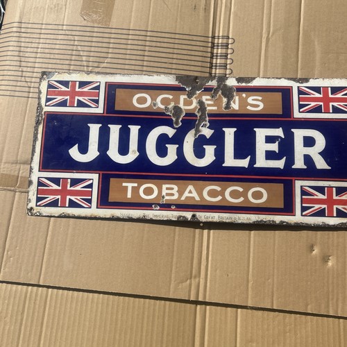Rare anamel sign - sign, ogden’s