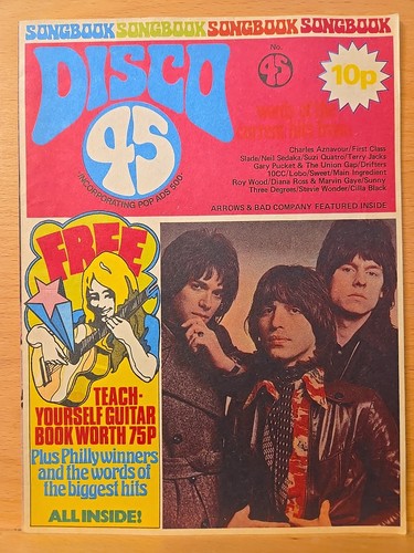Disco music magazine 45 - disco,