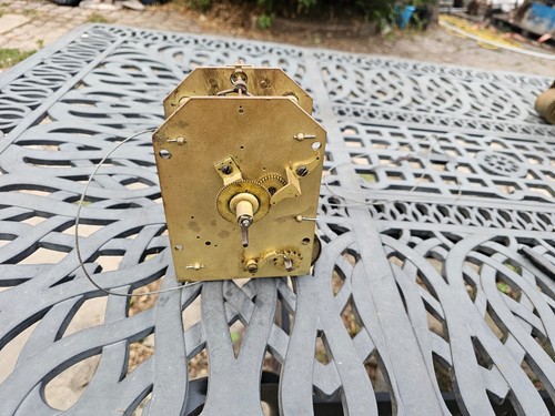 Antique fusee clock movement - fusee,